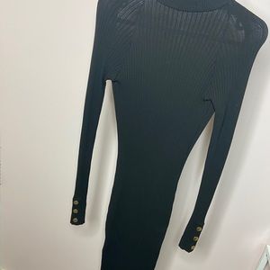 Fitted Backless Dress